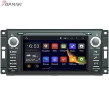 Topnavi 6.2” Quad Core Android 6.0 Car DVD Play for COMMANDER/WRANGLER Autoradio GPS Navigation Audio Stereo