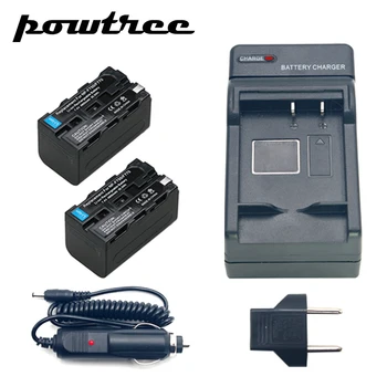 

2Packs NP-F750 Li-ion Camera Battery 7.4V 4800mAh +Battery Charger +Car Charger For Sony NP-F570 CCD-SC55 CCD-TRV81 DCR-TRV210