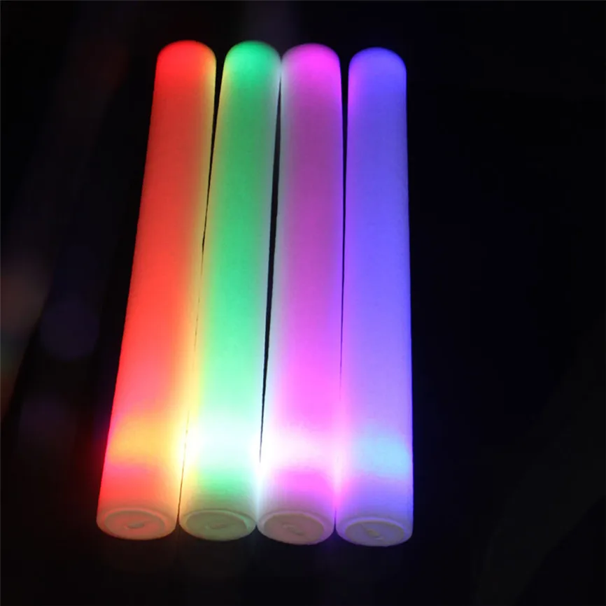 1Pcs Light Up Foam Sticks Glow Party LED Flashings Vocal Concert
