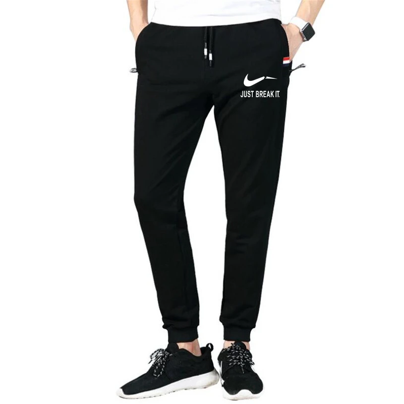 Men's Jogger JUST BREAK IT Pants Fitness Bodybuilding Gyms