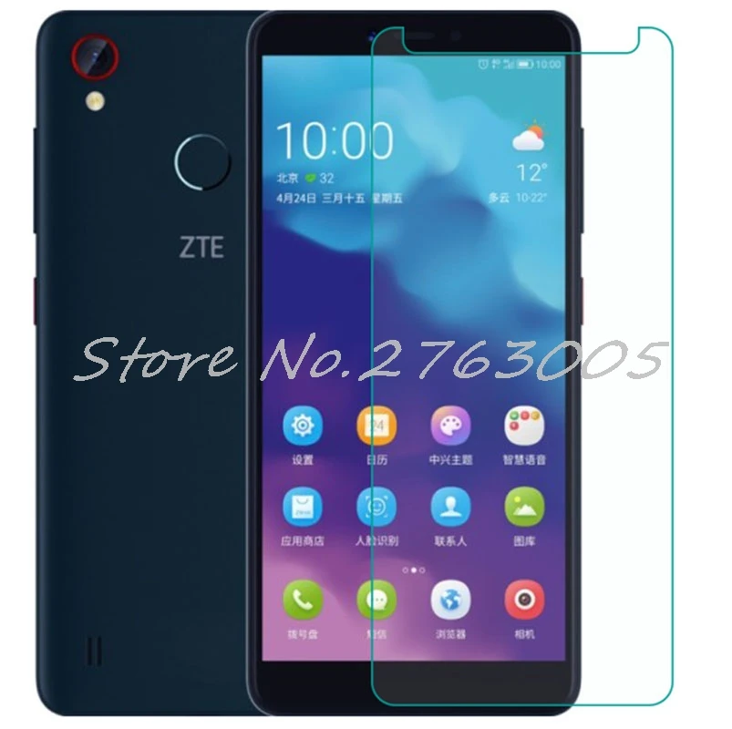 

2PCS NEW Screen Protector phone For ZTE Blade A4 5.45" Tempered Glass SmartPhone Film Protective Cover