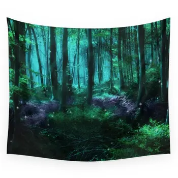 

Dark Mystical Forest Wall Tapestry