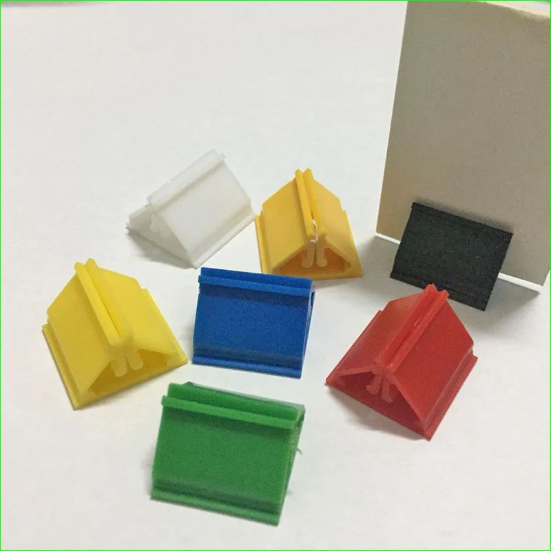 20 Pieces Plastic Game Card Stands for 1 2mm Cards Board Game Pieces