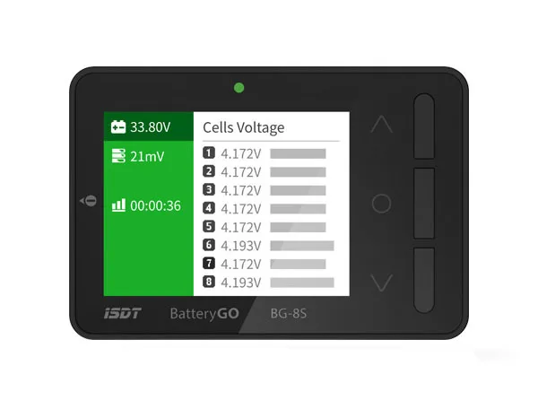 ISDT BG-8S 1-8S Smart Battery Tester Go Electric display | Игрушки и хобби