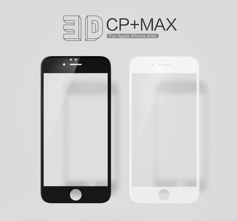 imágenes para Nillkin de la cubierta completa 3d cp max + protector de pantalla de cristal templado para iphone 6 6 s película de vidrio de seguridad para apple iphone 6 plus 6s plus imágenes para Nillkin de la cubierta completa 3d cp max + protector de pantalla de cristal templado para iphone 6 6 s película de vidrio de seguridad para apple iphone 6 plus 6s plus