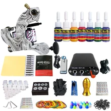 Charme princ полный комплект для тату-катушки для лайнера шейдера Электропитание педаль иглы ручка наконечники татуировки тело и искусство TK105-5