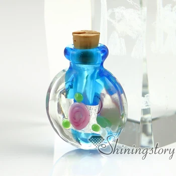 

glass vial pendant for necklace pet urns jewelry ashes memorial jewelry for ashes