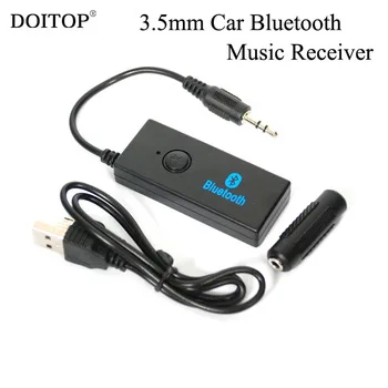 DOITOP 3.5mm Jack Aux Wireless Adapter Car Bluetooth Music Receiver Speaker Bluetooth Car Stereo Player Bluetooth Audio Adapter