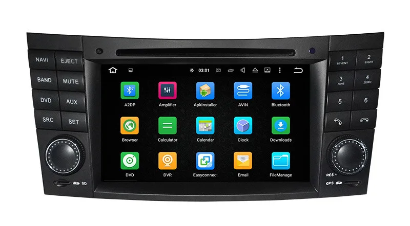 Cheap Android 8.0 Car DVD Player for Mercedes Benz CLS W219 CLS350 CLS500 CLS55 CLK W209 with GPS Navigation Radio BT USB 4Core 4G+32G 1