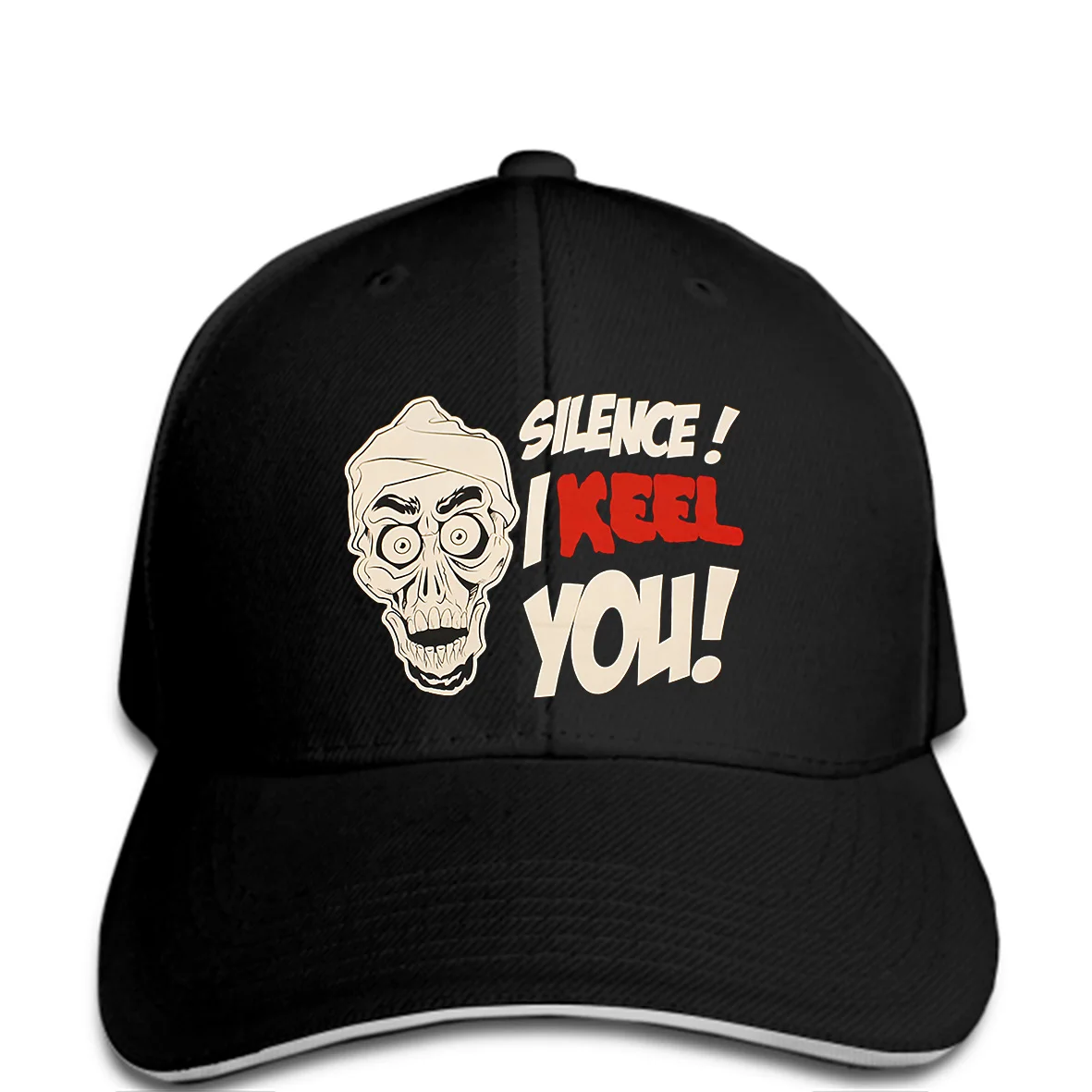 Men Baseball cap Jeff Dunham Achmed Silence I Keel You Baseball cap
