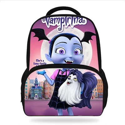 2018 новейший мультфильм Vampirina детские повседневные Рюкзаки для подростков девочек школьные сумки фильм книга с отличительной особенностью