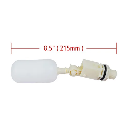 

Float Ball Valve Shut off 1/4'' Automatic Feed Fish Tank Aquarium RO Water NEW