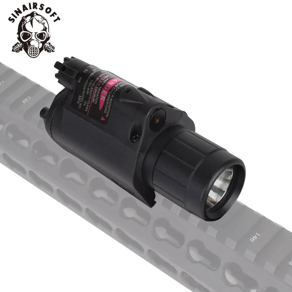 SINAIRSOFT 2 в 1 страйкбол охота M6 CREE светодиодный фонарь 200LM прицел Тактический