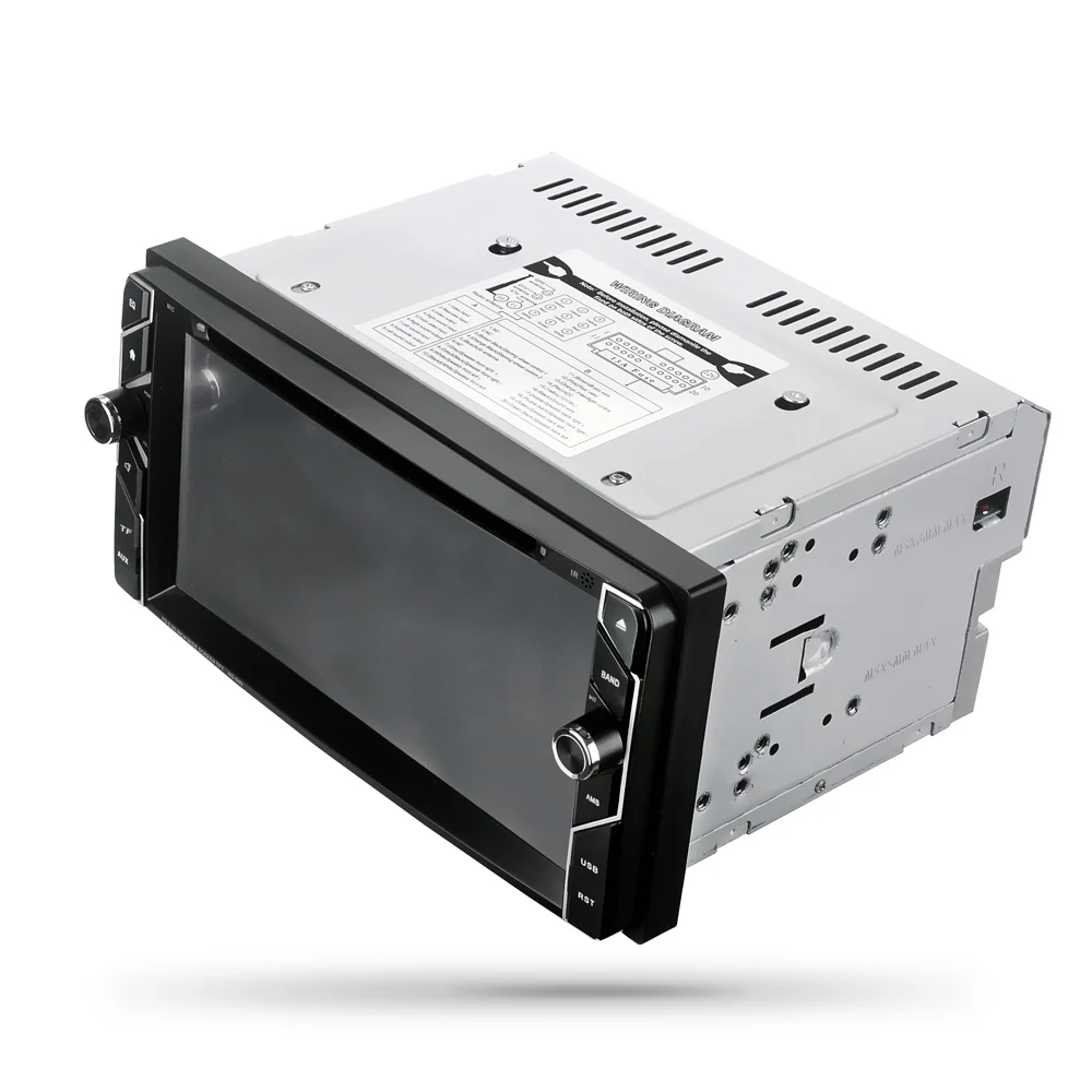 HG040 2 Din 6 95 дюймов Bluetooth Стерео DVD плеер для Toyota поддерживает громкой связи FM радио
