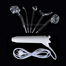 High Frequency Machine With 5 Violet /Orange Electrodes Skin Care Wrinkle Removal
