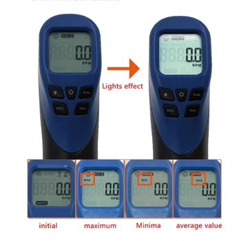 

Digital Tachometer Non-Contact Laser Photo Gun RPM Tach Tester Meter Speed Gauge