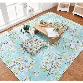 

Japan Style Tatami door Mats Cotton Baby Crawling Mat floor Carpet Anti-skid Living Room Anti-Slip Bed Pad Window Game Blanket