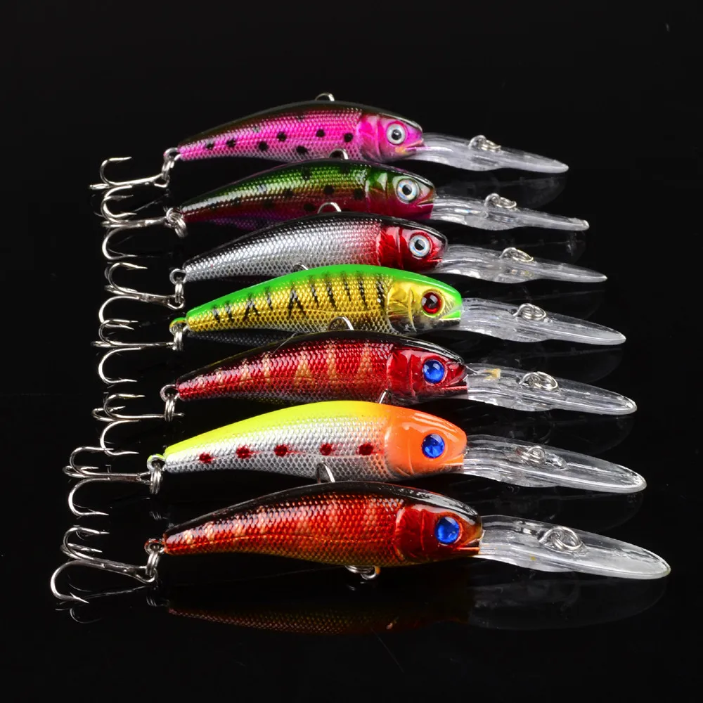1pcs 10cm 8g Plastic Minnow Fishing Lures Professional Baits For Sea