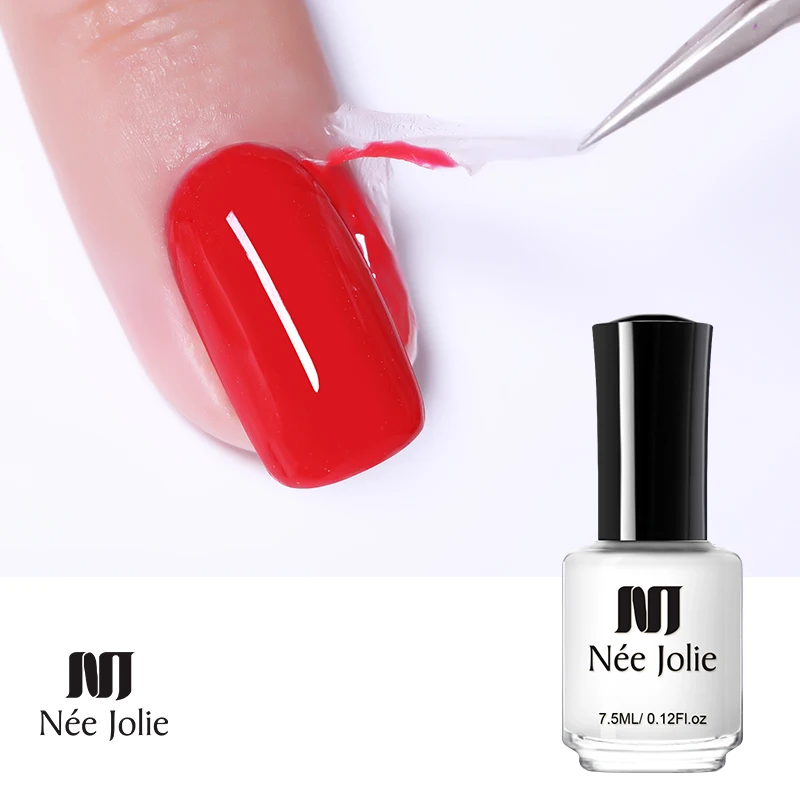 

NEE JOLIE Nail Latex Peel Off Liquid Tape From Protection Finger Lacquer Protect Nails Polish Anti-overflow Glue