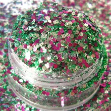 Посыпкой ручной работы пользовательские лак для ногтей блеск от проблеск G352