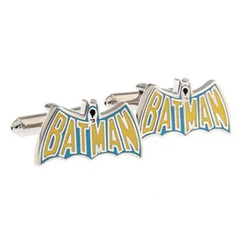 

Yellow Batman Cufflink 15 Pairs Wholesale Free Shipping