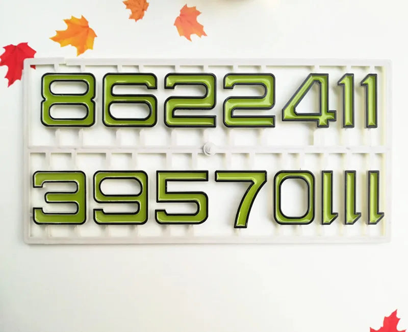 

Wholesale 1PC Noctilucent Big Arabic Clock Numbers for DIY Wall Quartz Clock Movement