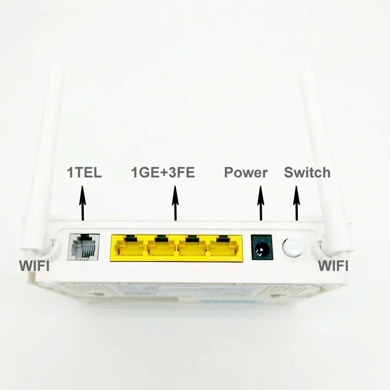 Бесплатная доставка huawei GPON ONU hg8546m 1GE + 3FE + VOICE + wifi + USB 100% Оригинальная английская прошивка HG8546M совместима с huawei OLT