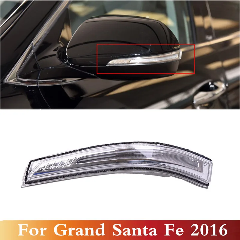 

CAPQX Rearview Mirror Turn Signal LED Repeater Lamp 87613 B8000 87623 B8000 87613B8000 87623B8000 For Hyundai Grand Santa Fe