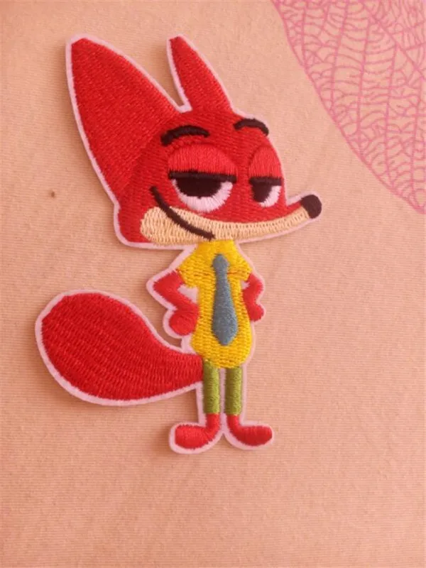 Zootopia Nick and Judy Cartoon stickers Iron on Cloth Patches - Buyers Show 8