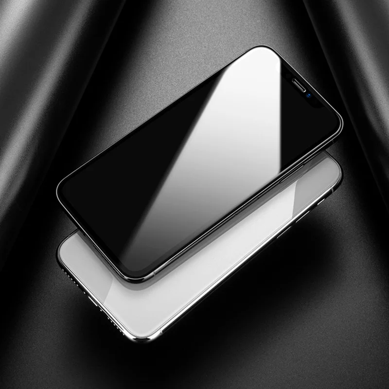 5 шт. 9D закаленное стекло для iPhone 7 6 6s Plus стекло полное покрытие круглый экран Защитный протектор для iPhone X 8 plus стекло спереди