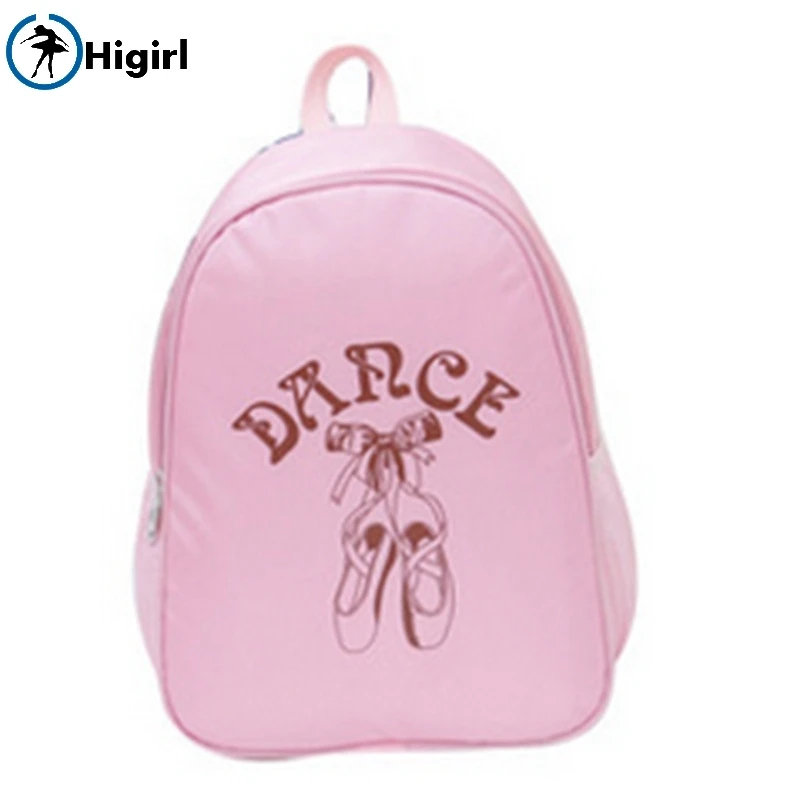 Child Girls Pink ballet bag Backpack Waterproof canvas Ballet Dance Bags Kids Ballerina Ballet