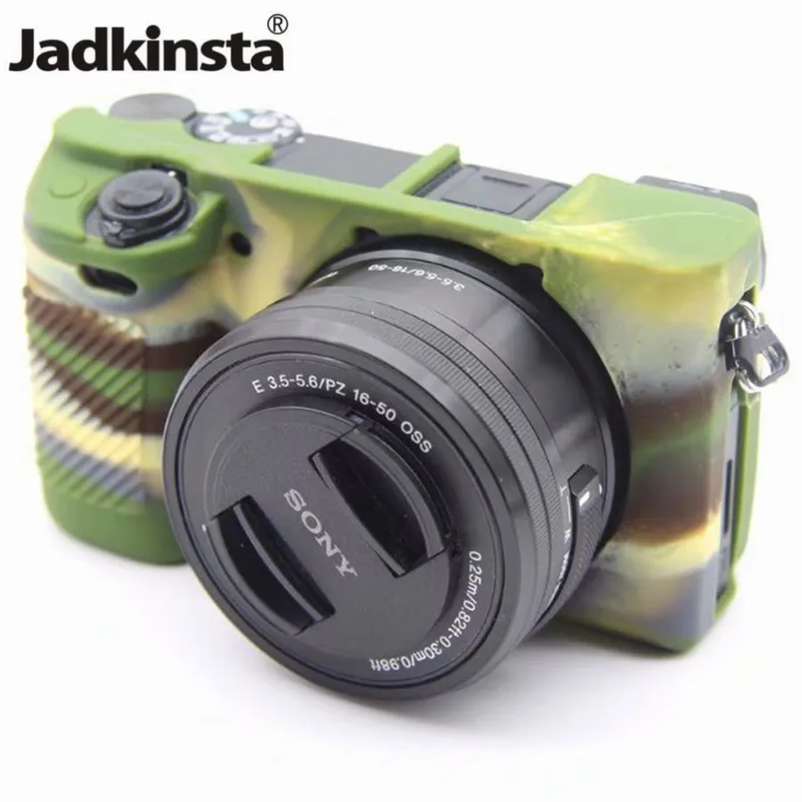 Jadkinsta Camera Skins Protective Body Cover Case For Sony A6000 with 16 50mm Lens TPU Soft
