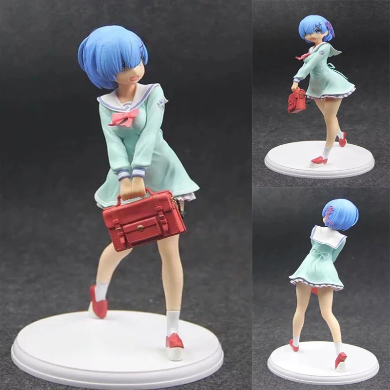

Anime Re:Life in a different world from zero Rem model figures collectible toy dolls gift KA070