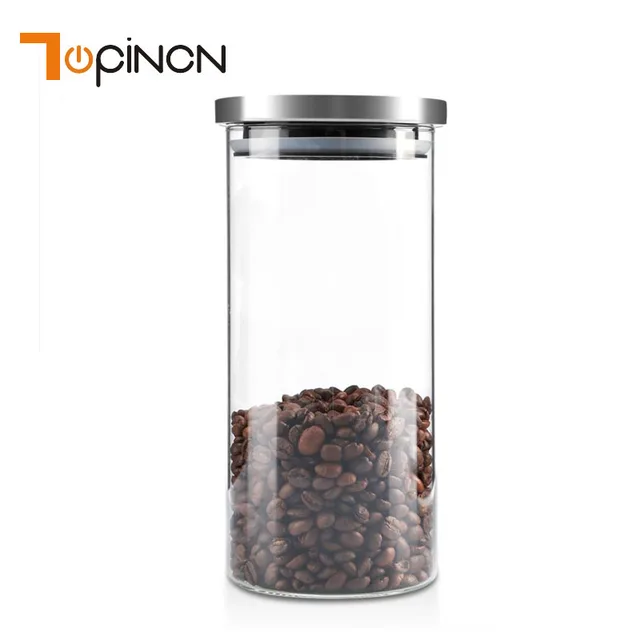 1000ml Tea Coffee Sugar Storage Jars Gl And Lids 1000ml Tea Coffee Sugar Storage Jars Gl And Lids Bottle Containers Home Kitchen Organization