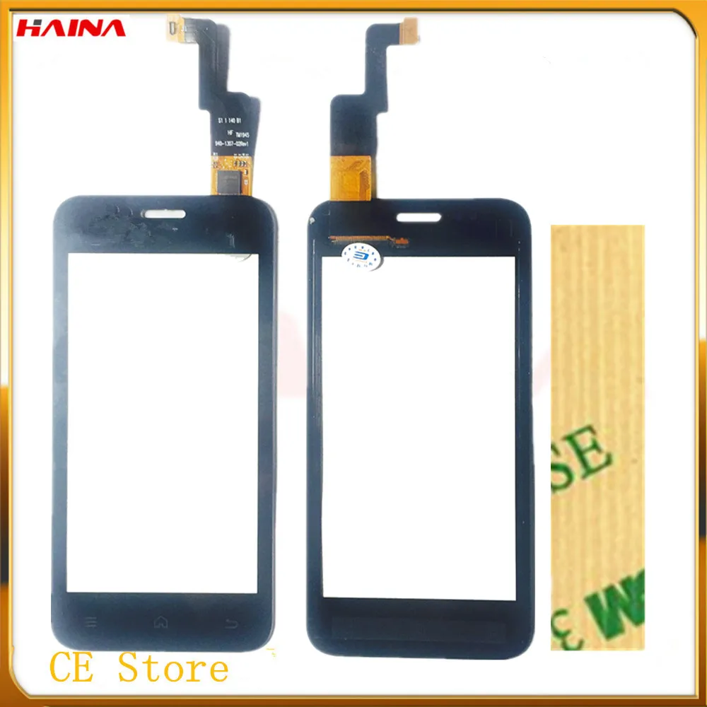 

4.5 inch + tape phone touch panel sensor touchscreen For Xiaomi Mi1 M1 touch screen digitizer front glass with black color