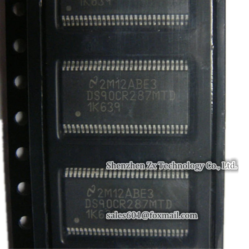 

DS90CR287MTD +3.3V Rising Edge Data Strobe LVDS 28-Bit Channel Link-85 MHZ New Original