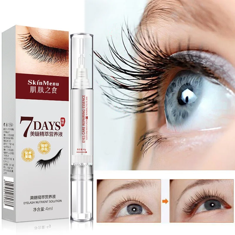 

7 Days Eyelash Growth Treatments Serum Enhancer Essence Eye Lash Longer Thicker Eyelash Extension Eyes Makeup Cosmetics WD