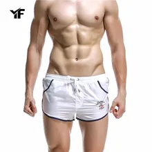 YF Для Мужчин's Повседневное летние шорты Сексуальная пот Штаны Мужской тренировки Модные мужские короткие штаны