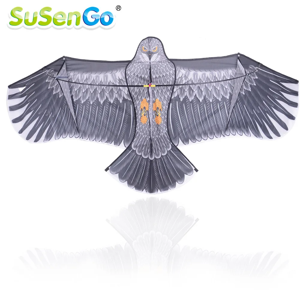 SuSenGo 1 8m Eagle Kite with 50m Handle Line High Quality Outdoor Fun Sports Games Kids