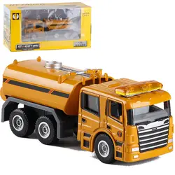 Mikidual игрушки для детей литые инженерные транспортные средства металлические модели автомобилей игрушки 1:50 бак для воды грузовик в коробке