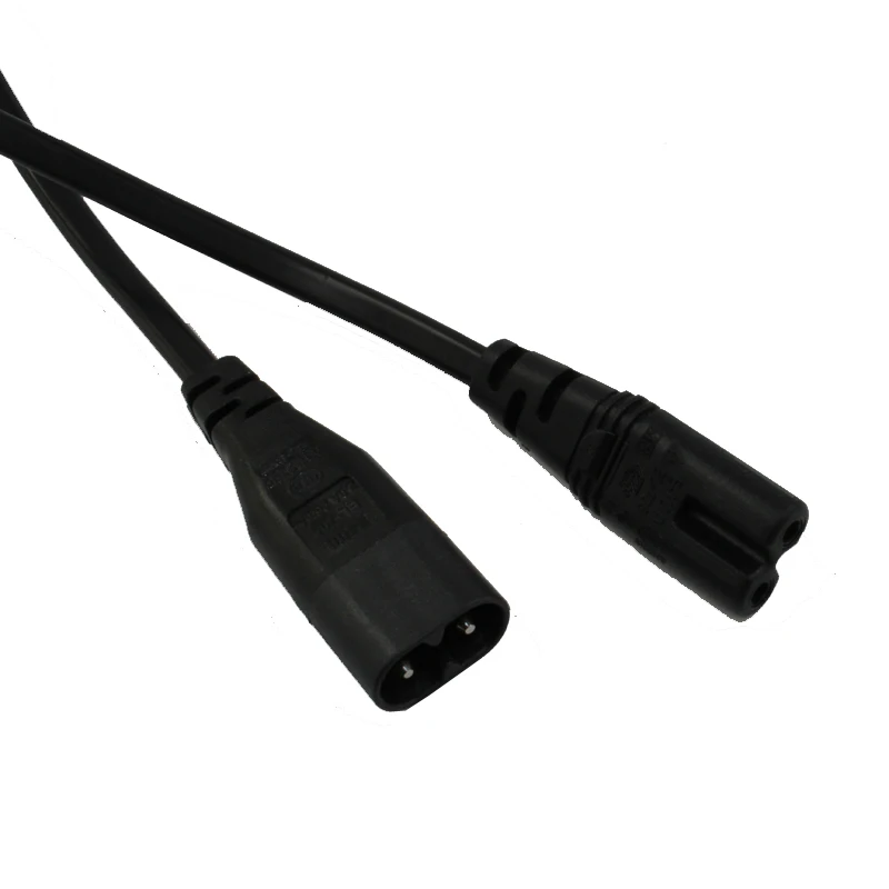 5 м длина iec320 c7/C8 Мощность "8" фигура адаптер конвертер кабель европейский iec320 c7 женский c8 штекер удлинитель