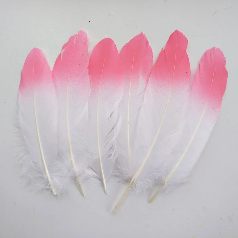 10 шт. многоцветный набор гусиное перо домашний Decoration15-20cm знаменитостей 6-8 дюймов аксессуар свадебное украшение из перьев перья
