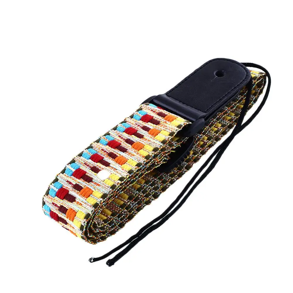 

Nylon Adjustable Style Guitar Music Musical Length 75-130cm Soft Beautiful Strap