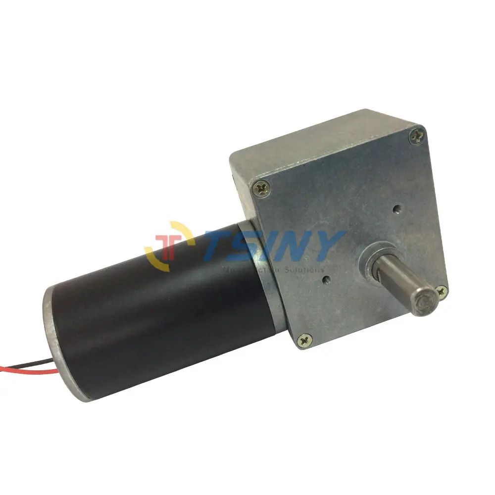 

DC 12V/15rpm/30kg.cm dc worm geared motor. Free shipping