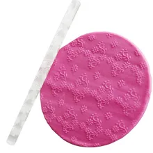 Цветы DIY 1 шт. мини 16 см длинные прозрачные Скалки украшения торта поставщики не заколка кружева для изготовления крем А Инструменты для выпечки