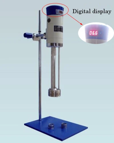 Цифровой дисплей смеситель с высоким усилием сдвига эмульсионная машина 220 В