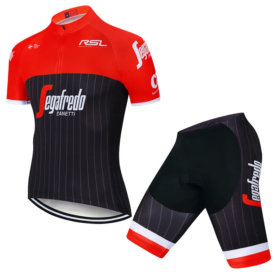 2020 TREKING Cycling jersey 9D gel pad bike shorts ropa ciclismo mens summer Tour BICYCLING Maillot Culotte clothing set