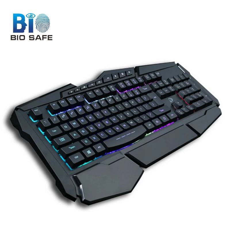 [HFSECURITY] 104+9 BackLit Wired Standard Gaming Keyboard USB Keyboards