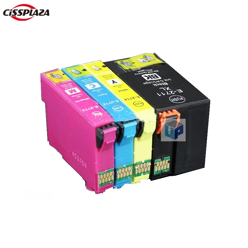 CISSPLAZA 5x 27XL T2711 патрон для рабочей силы Pro WF-3620DWF WF-3640DTWF WF-7110DTW WF-7610DWF WF-7620DTWF WF-7720DTWF