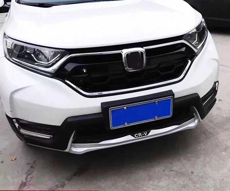 Автомобильные аксессуары для Honda CRV Автомобильная передняя решетка бампер, капот верхняя Нижняя сетка хромированная Автомобильная крышка решетки Стайлинг автомобиля